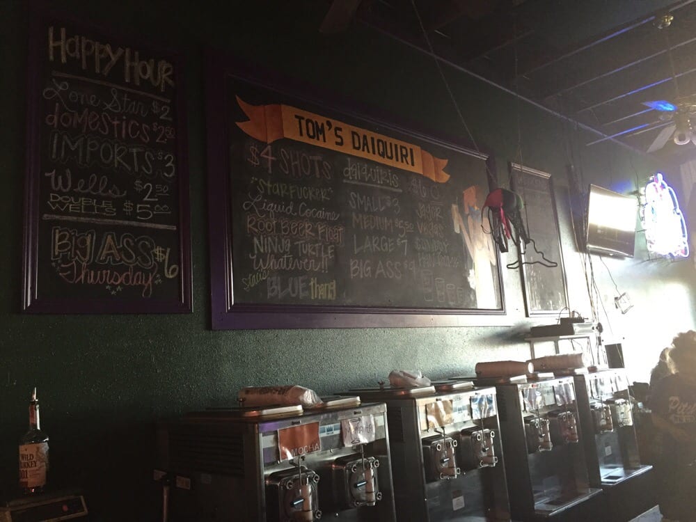 Tom’s Daiquiri Place Lounges 1808 Buddy Holly Ave, Lubbock, TX