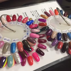 Q Nails Nail Salons 375 Saint Albert Trail Suite 194 St Photo Of Q Nails St Albert Ab Canada Gel Colours