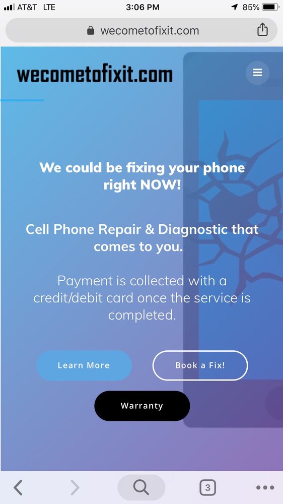 We Come To Fix It