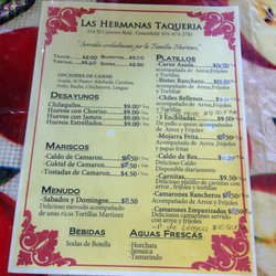 Las Hermanas Taqueria Mexican 216 El Camino Real Greenfield Photo Of Las Hermanas Taqueria Greenfield Ca United States