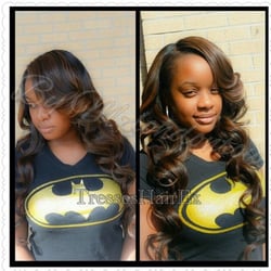 Photo of Tresses Hair Extensions , Atlanta, GA, United States. Our lovely client