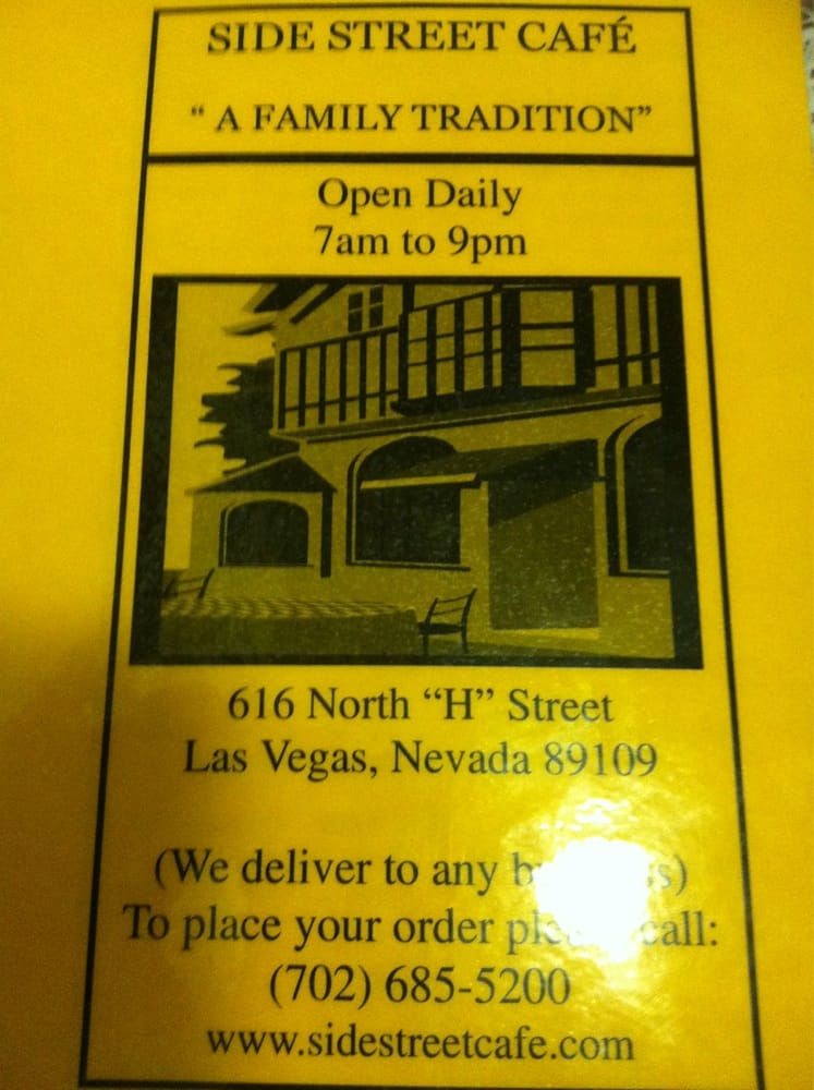 Side Street Cafe Side Street Cafe