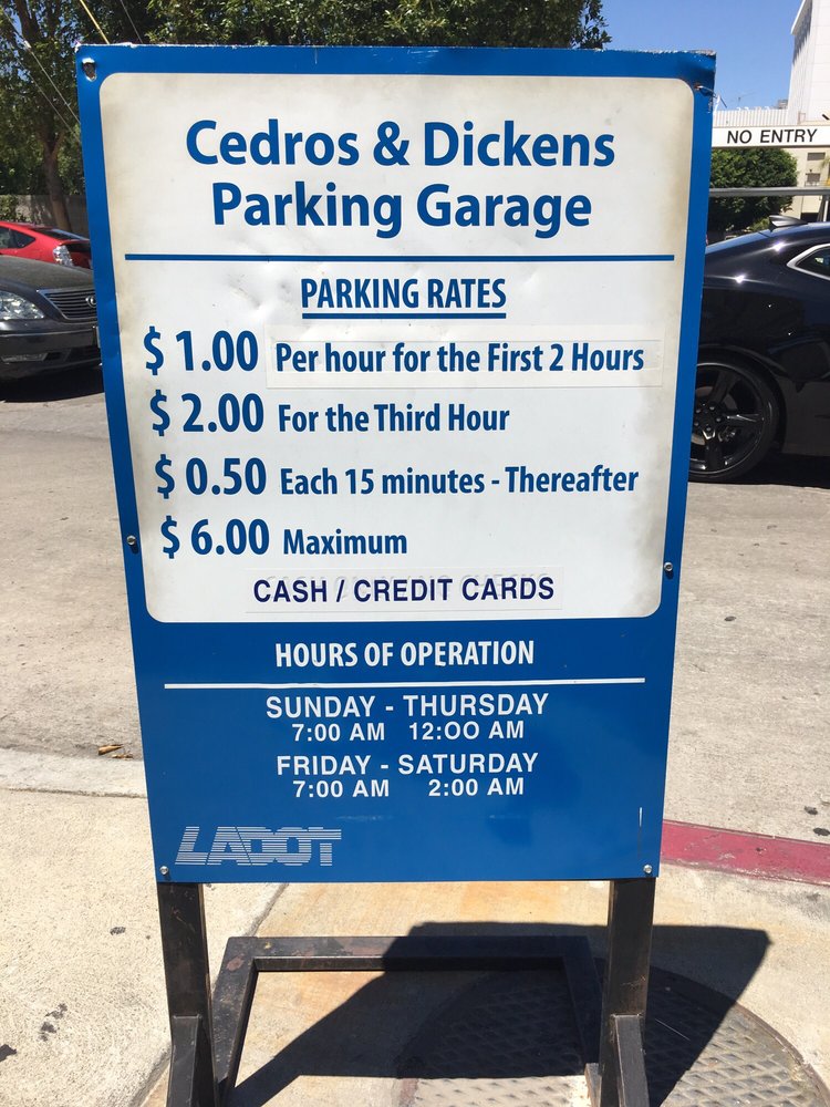 Cedros & Dickens Parking Garage - Lot 629