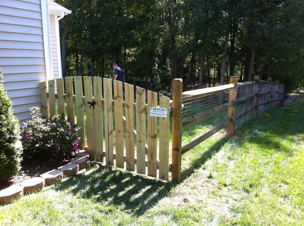 carolina wood fence