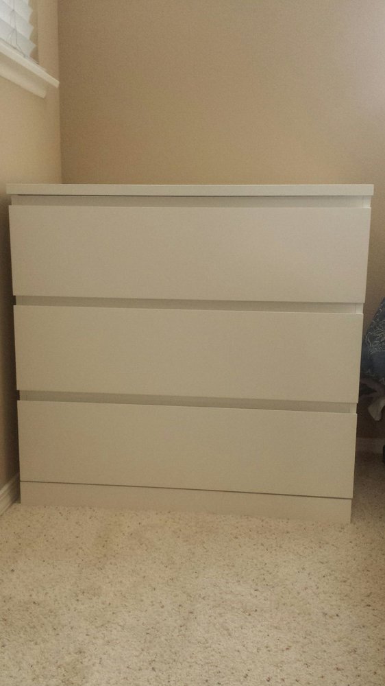 Ikea Malm 3 Drawer Dresser Well Embled Yelp Photo Of Oc Embly Commerce Ca United States Ikea Malm 3 Drawer