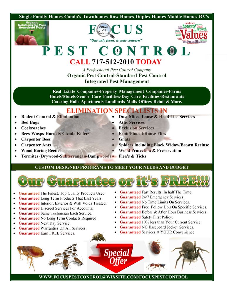 Focus Pest Control