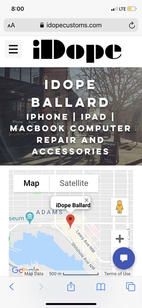 iDope Poulsbo - iPhone iPad Macbook Computer Repair