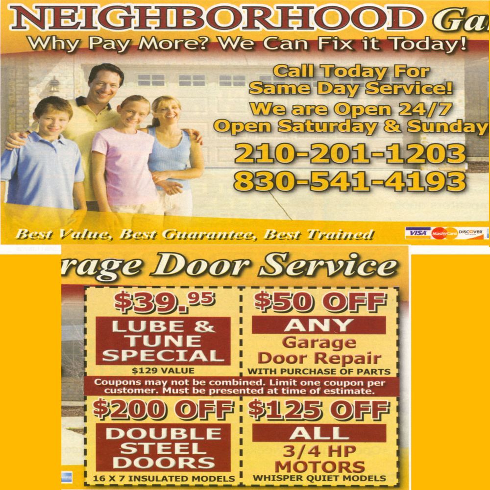 Neighborhood Garage Door Services