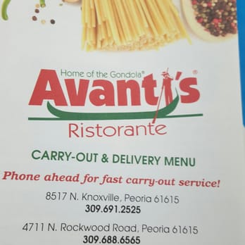 Avantis 27 Photos 82 Reviews Italian 4711 N Rockwood Dr Photo Of Avantis Peoria Il United States Avanti S Proof That