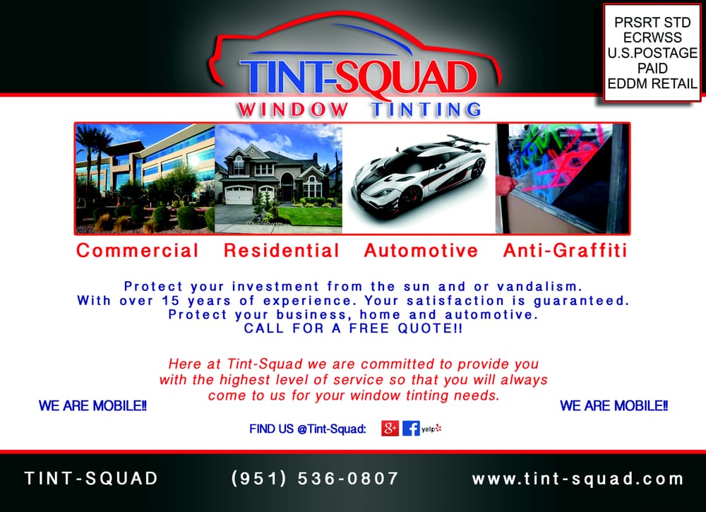tint squad window tinting 13 photos auto glass services where can window tinting flyers be displayed