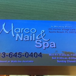 Marco Nail Spa Salons 262 Harbor Village Ln Apollo Beach Photo Of Marco Nail Spa Apollo Beach Fl United States