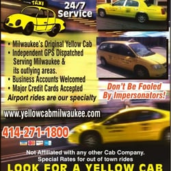 Yellow Cab 24 Reviews Taxis Harambee Milwaukee Wi Phone Photo Of Yellow Cab Milwaukee Wi United States Ad