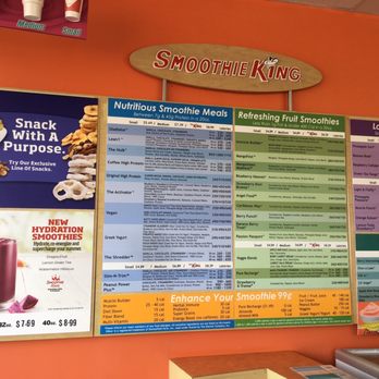 Smoothie king rates menu : Components toward do san jose this weekend photograph regarding Smoothie King Printable Coupons titled Smoothie king charges menu : Elements towards do san jose this weekend