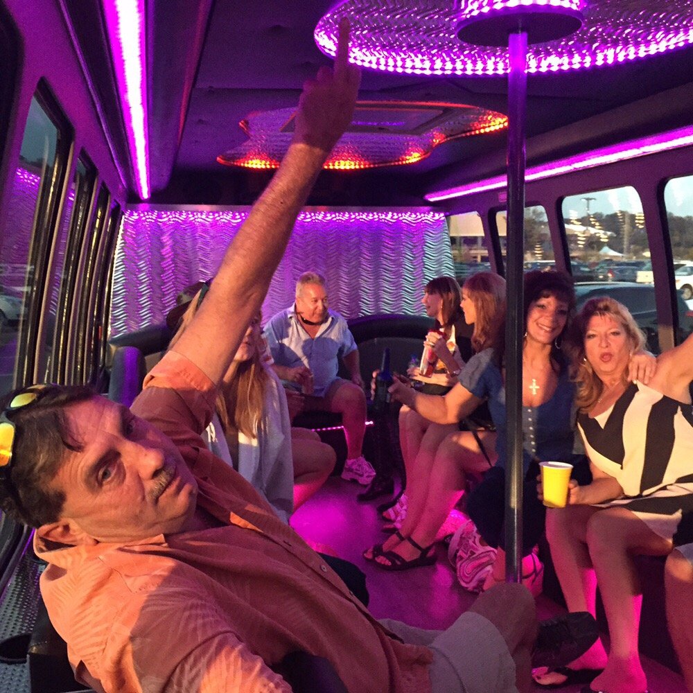 Party bus naked midget