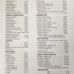 Lighthouse Seafood Restaurant 11 Reviews 2103 Fm 517 Photo Of Lighthouse Seafood Restaurant Inson Tx United States Here S The Menu