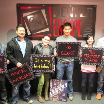 Denver Escape Room 20 Photos 70 Reviews 11674 Photo Of Denver Escape Room Northglenn Co United States Technically We Finished