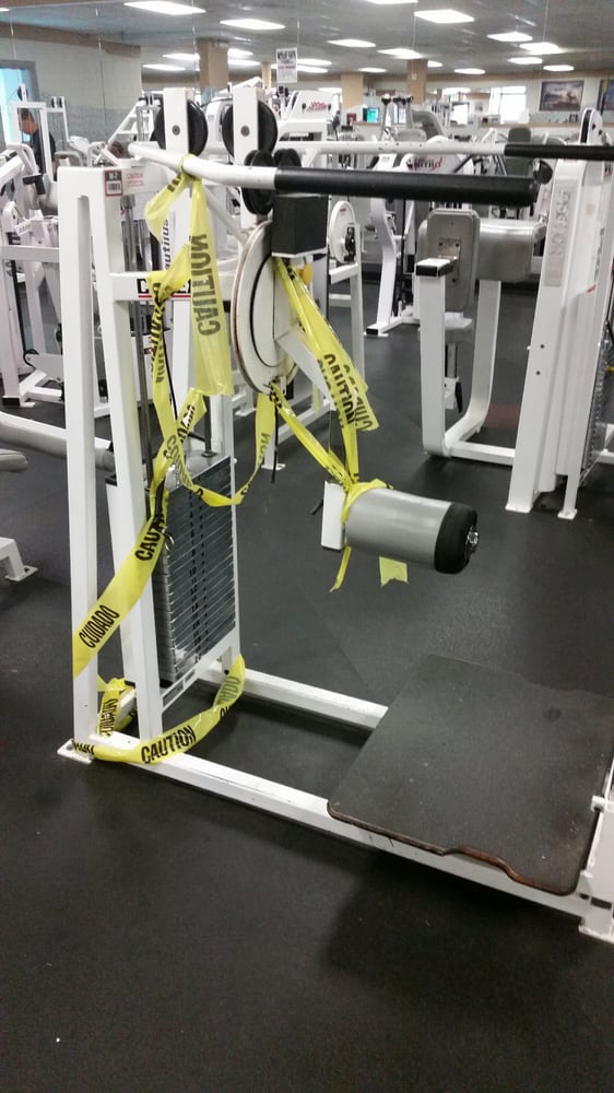 Standard state of machines here. Yelp