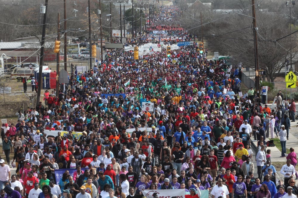 MLK March - Local Flavor - 1801 Martin Luther King Dr, Eastside, San