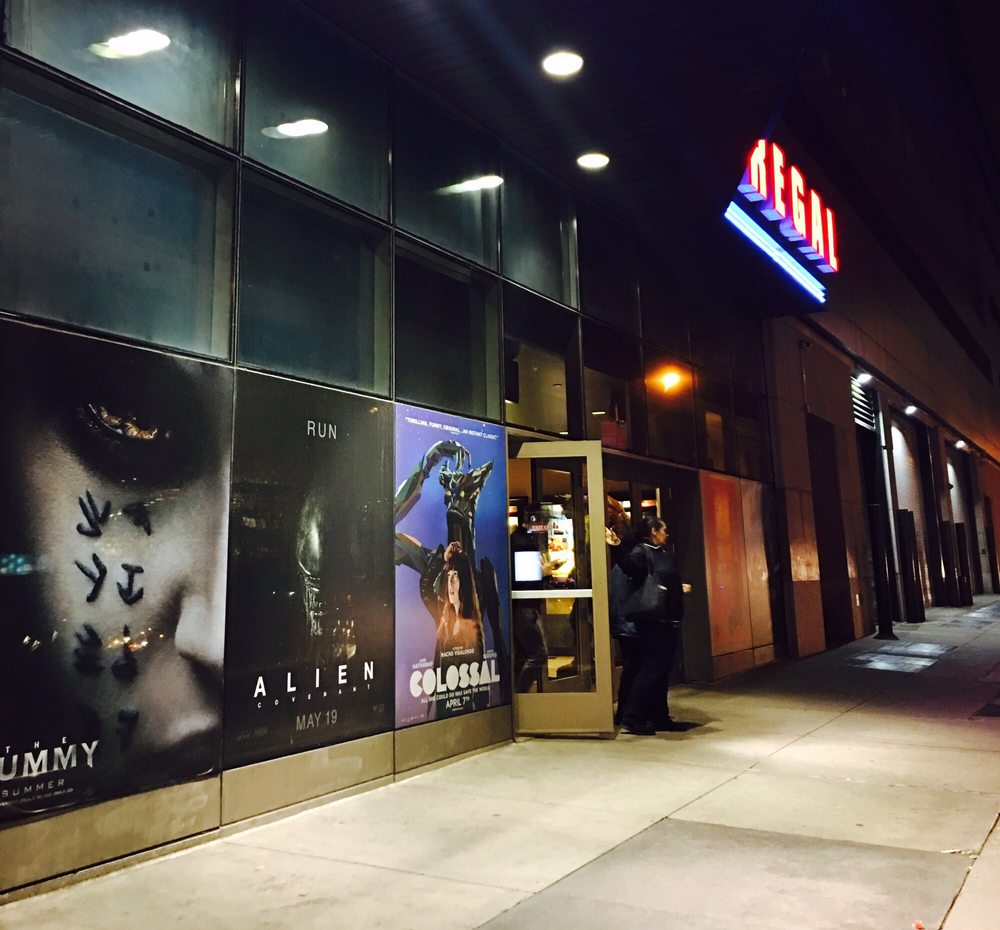 Multilevel movie theater. Tons of screen. Exterior Yelp