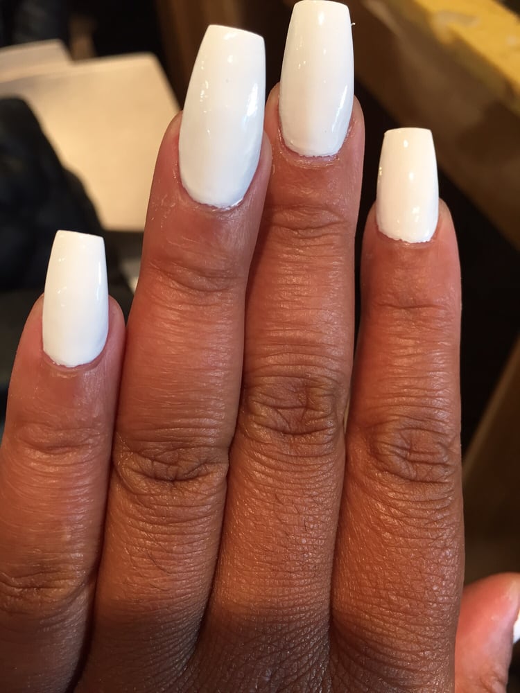 My pinky nail is uneven and my middle finger nail Yelp