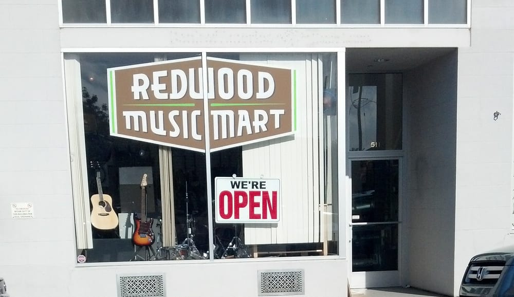 Redwood Music Mart Musical Instruments & Teachers 511 F St, Eureka