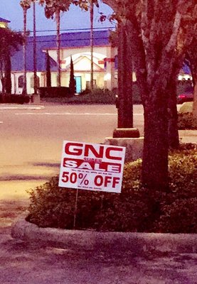 Image result for gnc sale sign