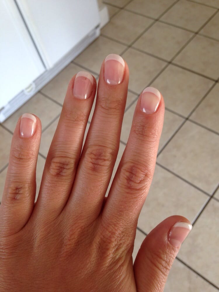 My Beautiful American Tip Shellac Real Nails Yelp Photo Of World Nails Salon Supply Wheat Ridge Co United States