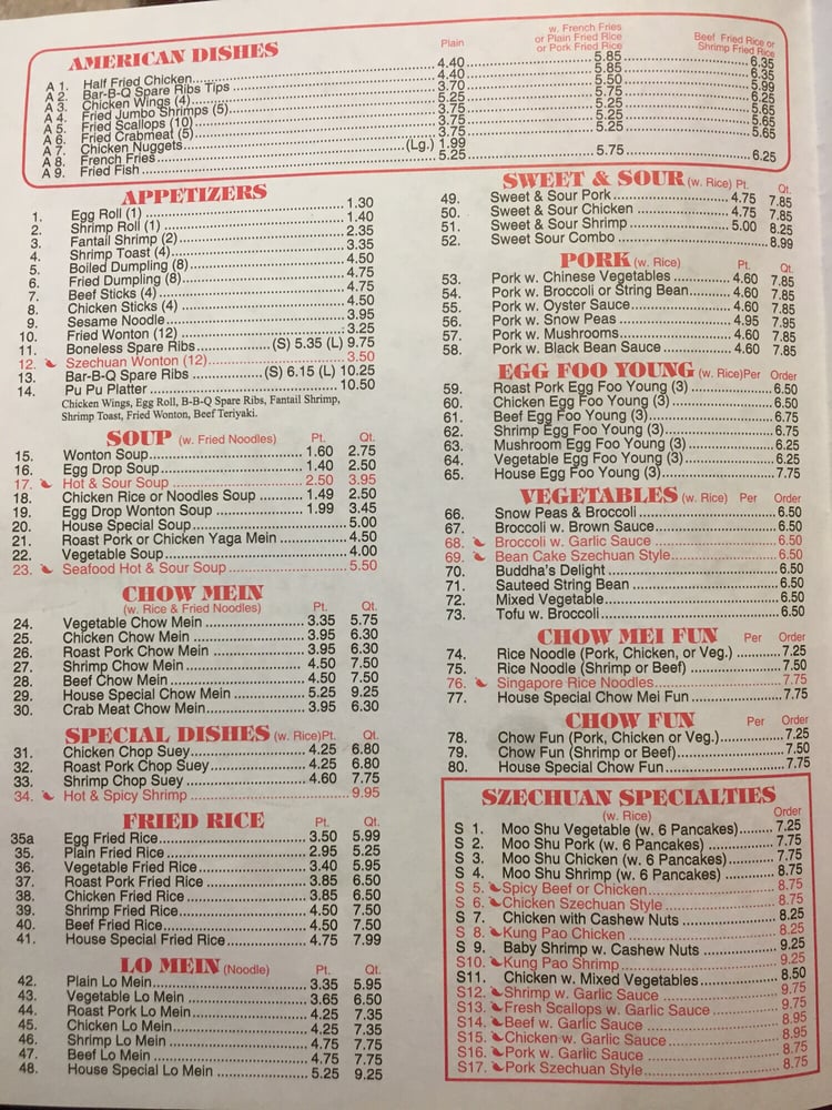 Five Star Chinese