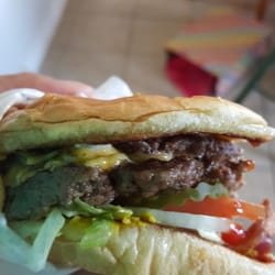 Burger Fixins 16 Photos 59 Reviews Burgers 211 E Pecan St Photo Of Burger Fixins Celina Tx United States Doubled Bacon Cheese