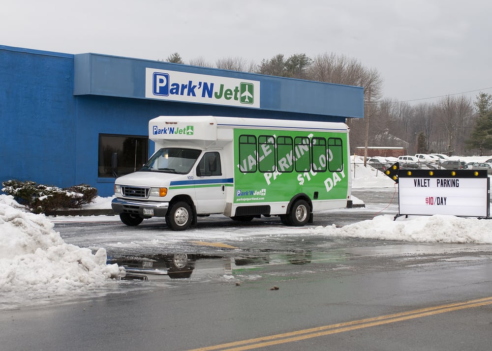 Park’N Jet Parking 1000 Westbrook St, Stroudwater, Portland, ME