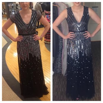 Before and After Tailoring Dress