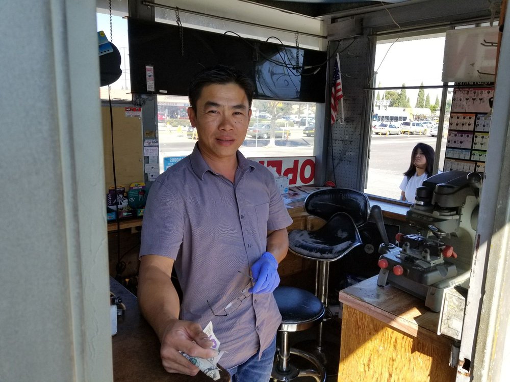 A Younger Version Of The Keymaker From Matrix Yelp Photo Of Tin Locksmiths Garden Grove Ca United States A Younger Version