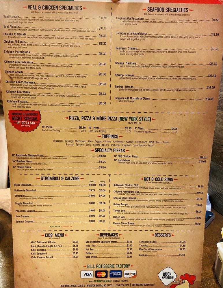 Bll Rotisserie Factory