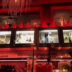 Nic's Beverly Hills - Beverly Hills, CA, United States. Watermelon Margarita at the bar