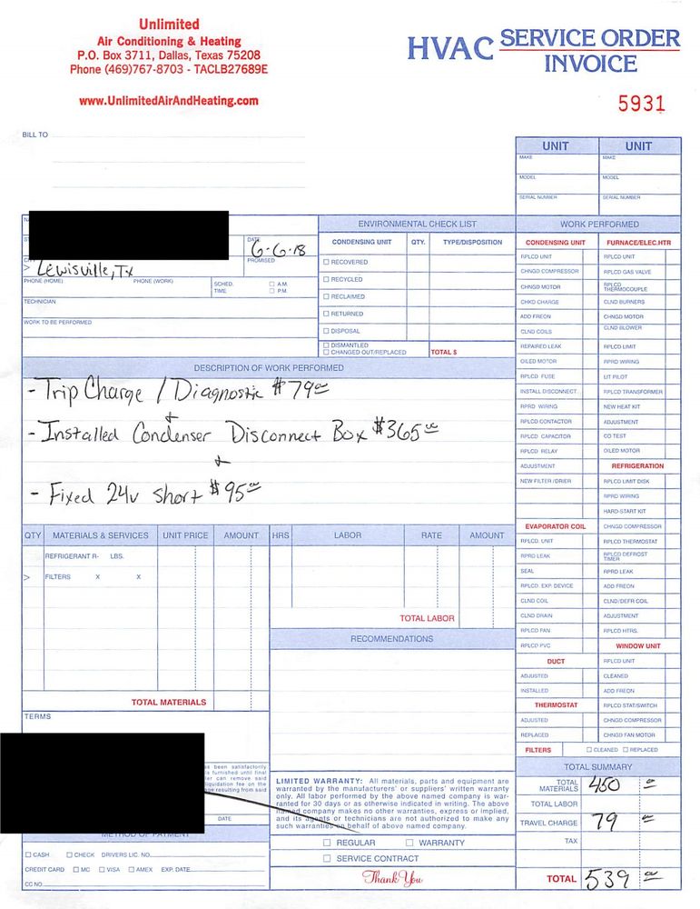 image of business Unlimited Air Conditioning and Heating