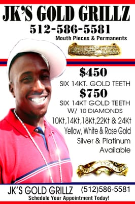 jks gold grillz 10604 topperwein dr unit b austin tx jewelers flyer for grillz