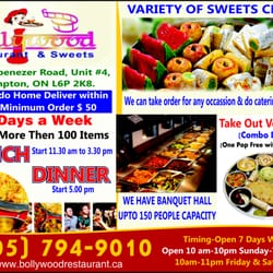 Bollywood Restaurant And Sweets Closed 10 Photos Indian 4525 Photo Of Bollywood Restaurant And Sweets Brampton On Canada