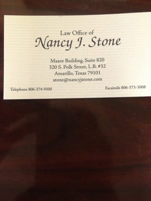 Law Office of Nancy J Stone