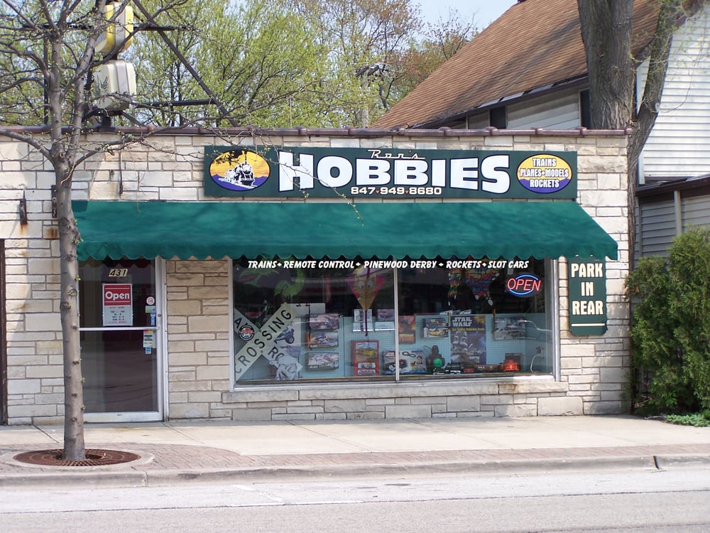 Ron’s Mundelein Hobbies Toy Stores 431 N Lake St, Mundelein, IL