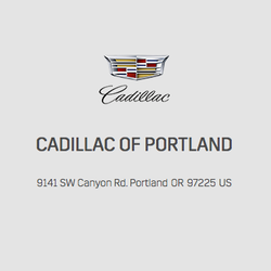 Cadillac Of Portland >> Cadillac Of Portland 22 Reviews Car Dealers 9141 Sw Canyon Rd Cadillac Of Portland >> Cadillac Of Portland 22 Reviews Car Dealers 9141 Sw Canyon Rd