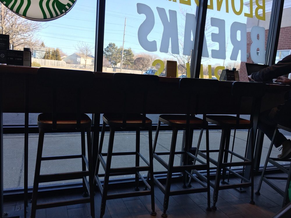 Lots Of Tables And Bar Stools Yelp Photo Of Starbucks Naperville Il United States Lots Tables And Bar