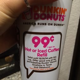 Dunkin donuts reusable cup discount The next time you’re craving a donut, hightail it to Dunkin’ Donuts and use these seven tips to save money on your next sugar rush.