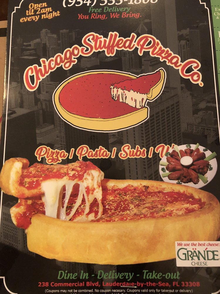 Chicago Stuffed Pizza