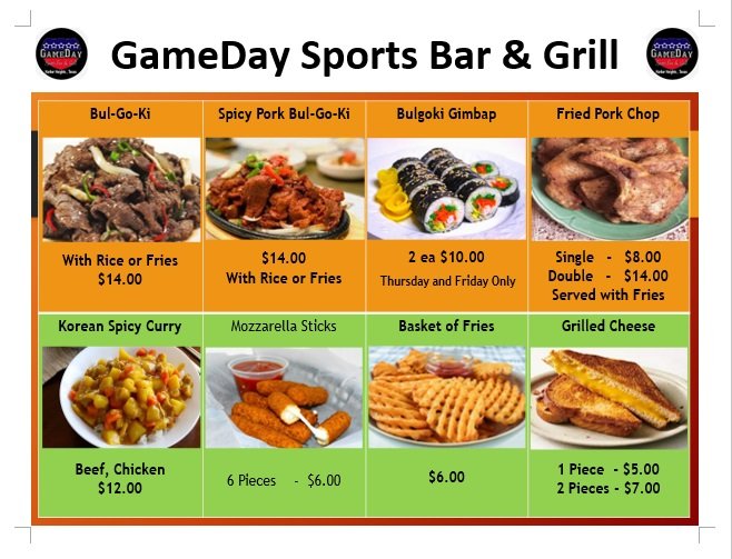 GameDay Sports Bar and Grill