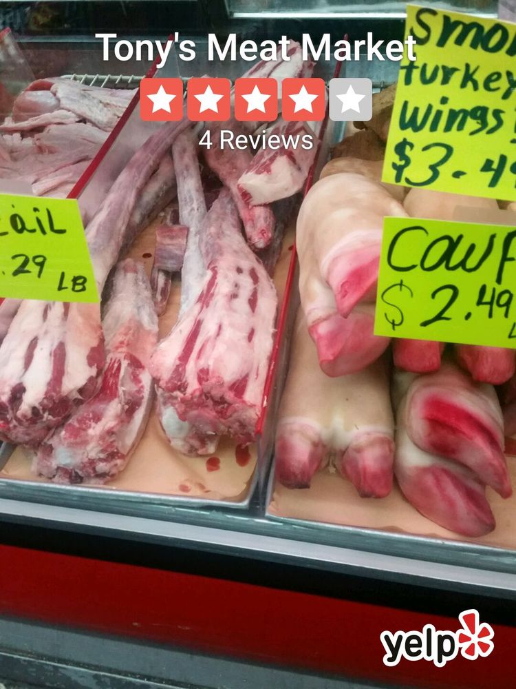 Tony’s Meat Market Meat Shops 1054 Nostrand Ave, Prospect Lefferts