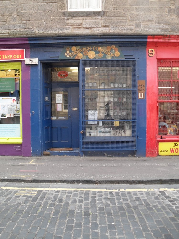 Edinburgh Coin Shop Hobby Shops 11 West Crosscauseway, Newington