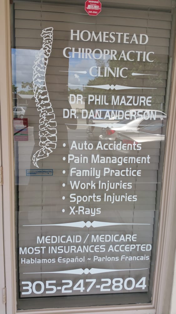 Homestead Chiropractic Clinic Chiropractors 125 NE 8th St