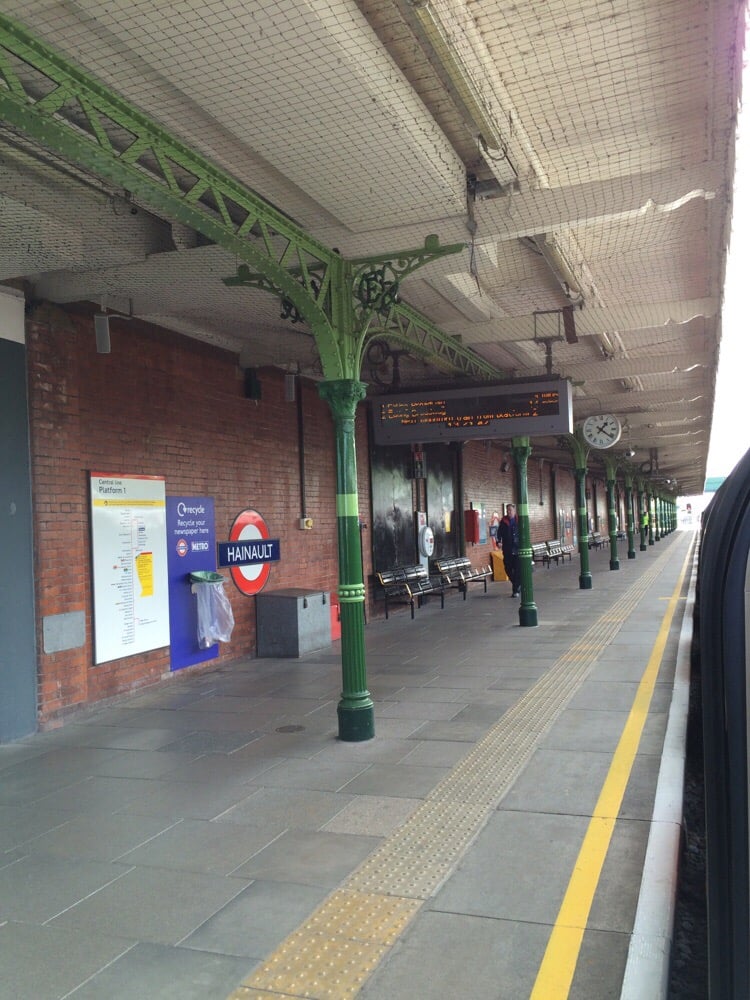 Hainault Underground Station Train Stations New North Road, Hainault, Ilford, London, United