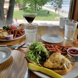Dock Cafe 63 Photos 110 Reviews Wine Bars 425 Nelson St E Photo Of Dock Cafe Stillwater Mn United States Panko Crusted Walleye Sandwiches