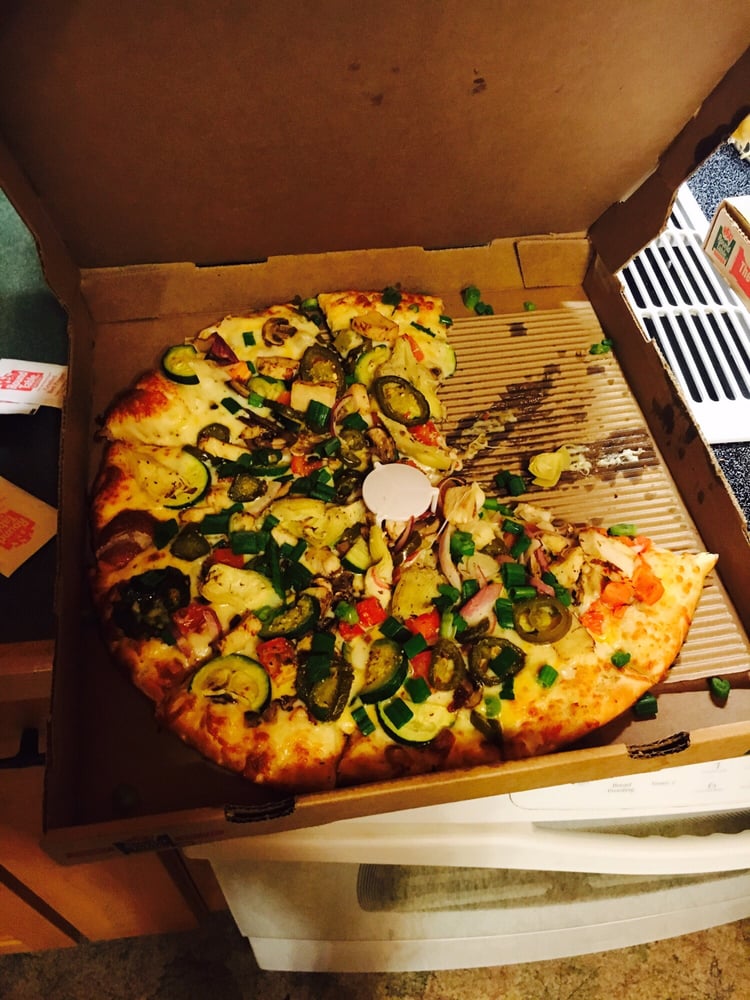 Large Gourmet Veggie Add Chicken And Jalapeños Yelp Photo Of Round Table South Lake Tahoe Ca United States Large